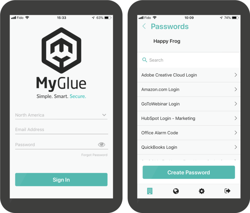 MyGlue Mobile App